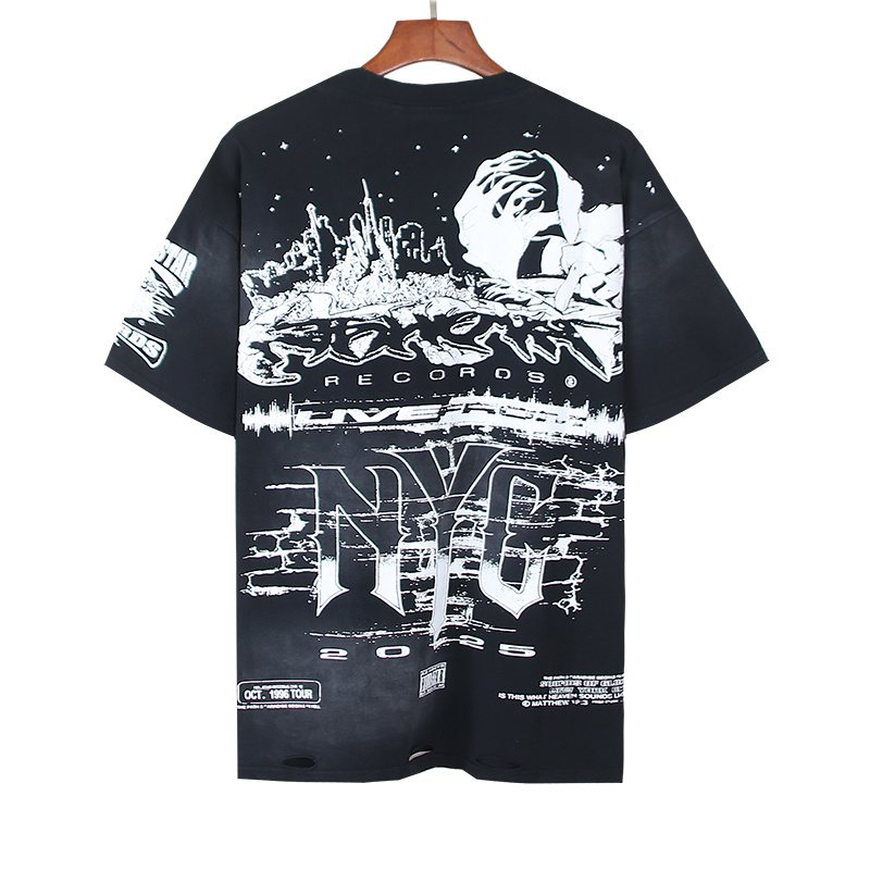 Hellstar Face Graphic Short-Sleeve T-Shirt — back