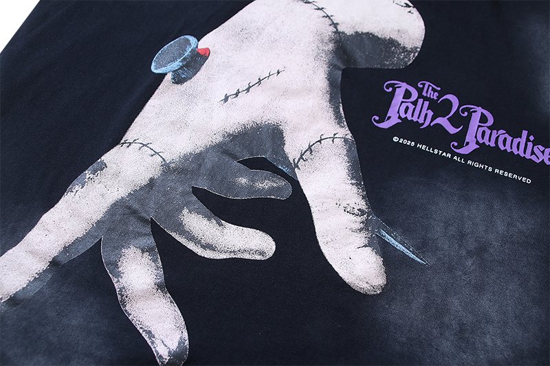 Hellstar The Path 2 Paradise Graphic T-Shirt — detail