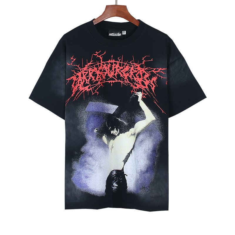 Hellstar Photographic Graphic T-Shirt — front