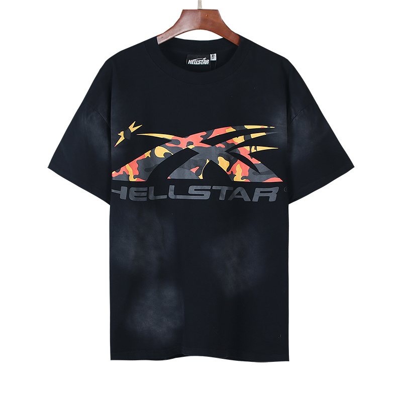 Hellstar Flame and Star Graphic T-Shirt — hero