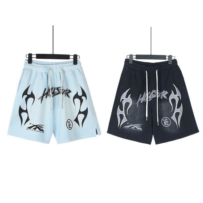 Hellstar Washed Drawstring Sweat Shorts — comparison