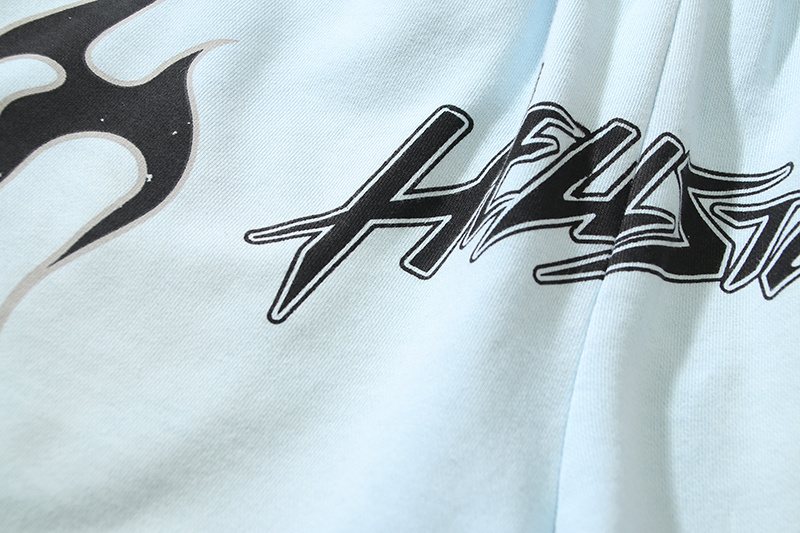 Hellstar Washed Drawstring Sweat Shorts — detail