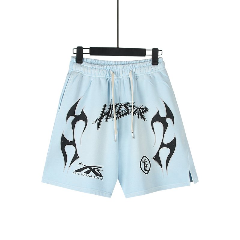 Hellstar Washed Drawstring Sweat Shorts — front