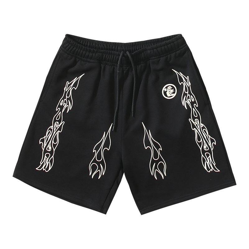 Hellstar Flame Graphic Shorts — hero