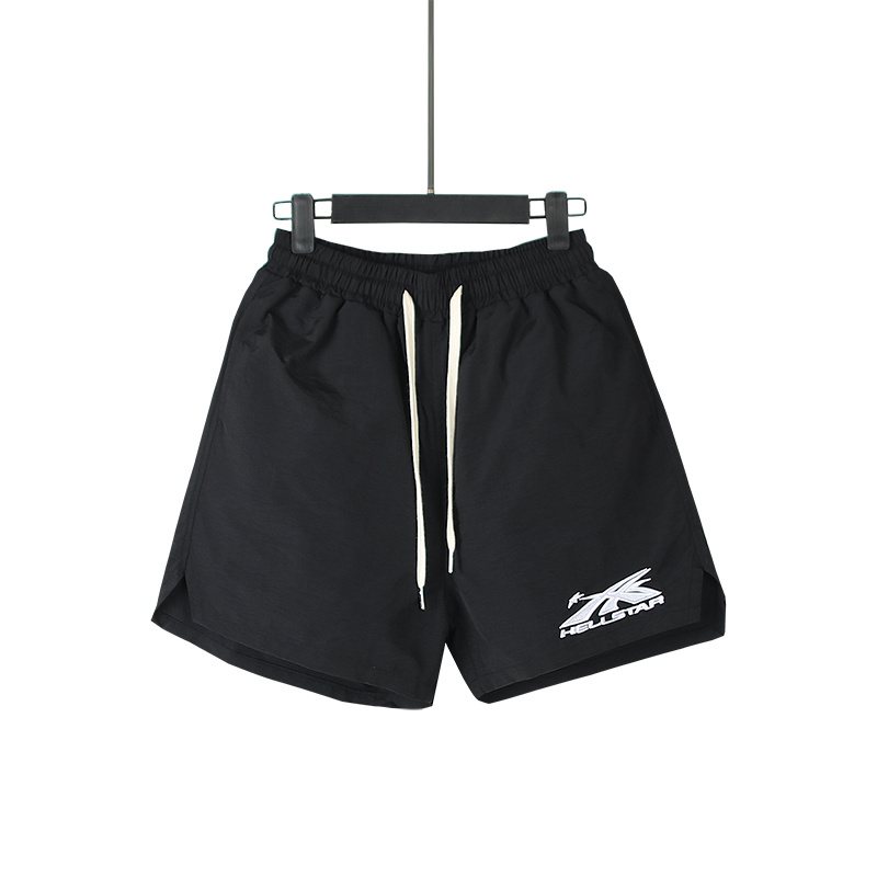 HELISTAR Logo Detail Shorts — hero