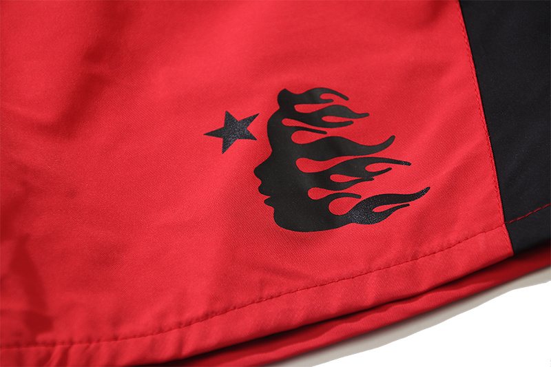 Hellstar Flame Graphic Shorts — detail