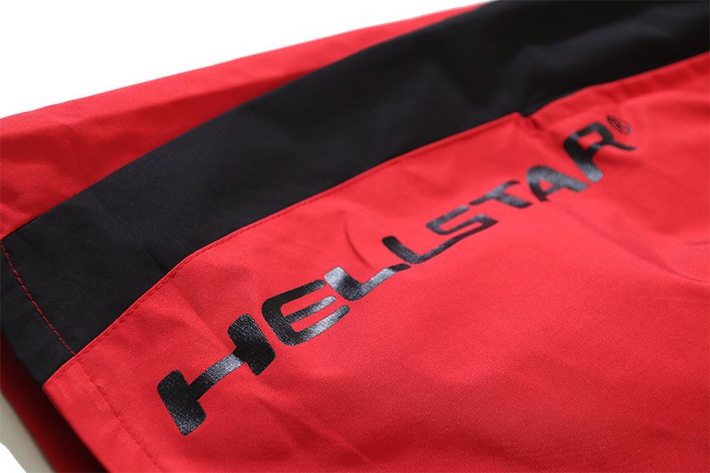 Hellstar Flame Graphic Shorts — detail