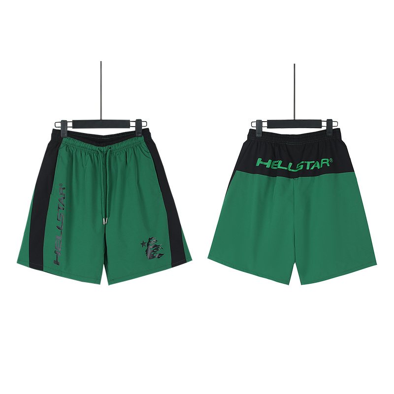 Hellstar Flame Graphic Shorts — front