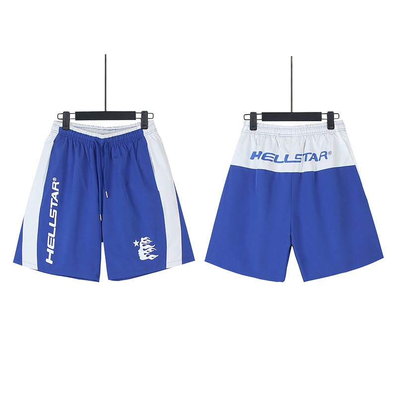 Hellstar Flame Graphic Shorts — front