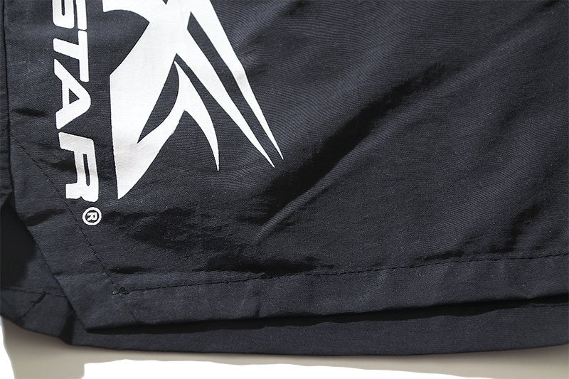 Hellstar Side Graphic Shorts - Black — detail