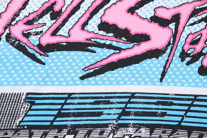 Hellstar White Graphic Long-Sleeve T-Shirt — detail