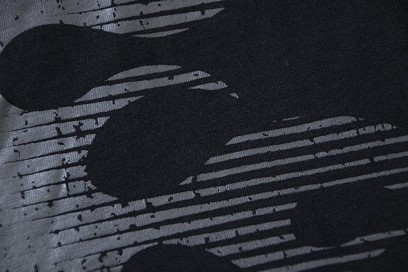 Hellstar Distressed Sports Graphic Long-Sleeve T-Shirt — detail