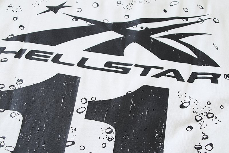 Hellstar Number Graphic Long-Sleeve T-Shirt — detail