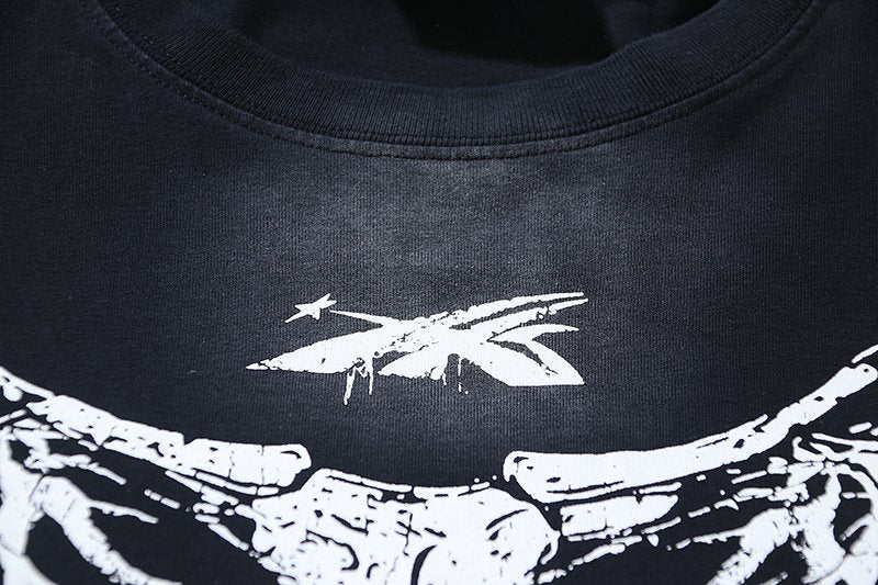 Hellstar Ribcage Graphic Long-Sleeve T-Shirt — detail