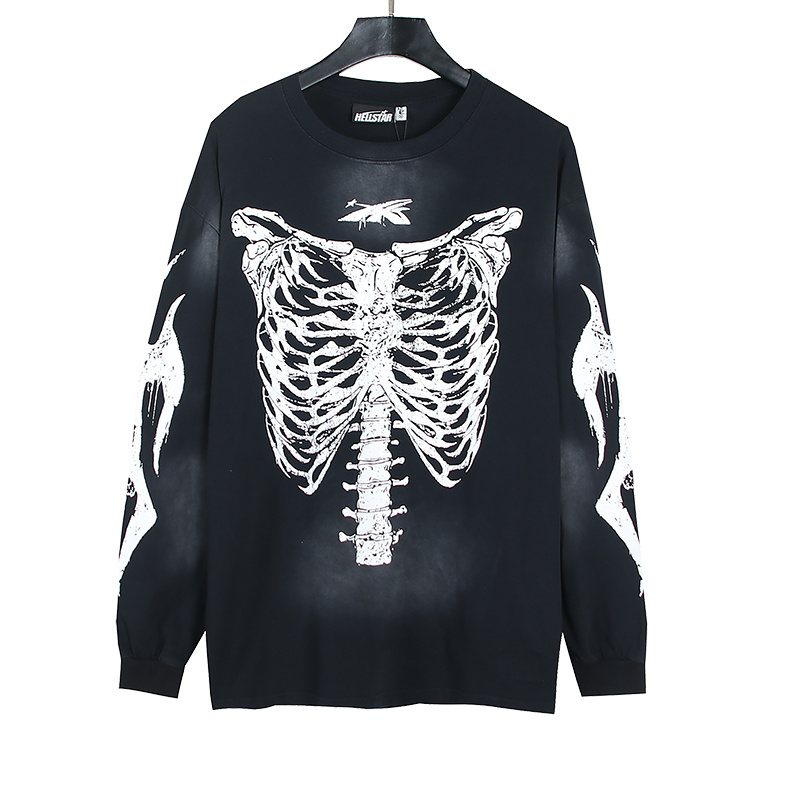 Hellstar Ribcage Graphic Long-Sleeve T-Shirt — hero