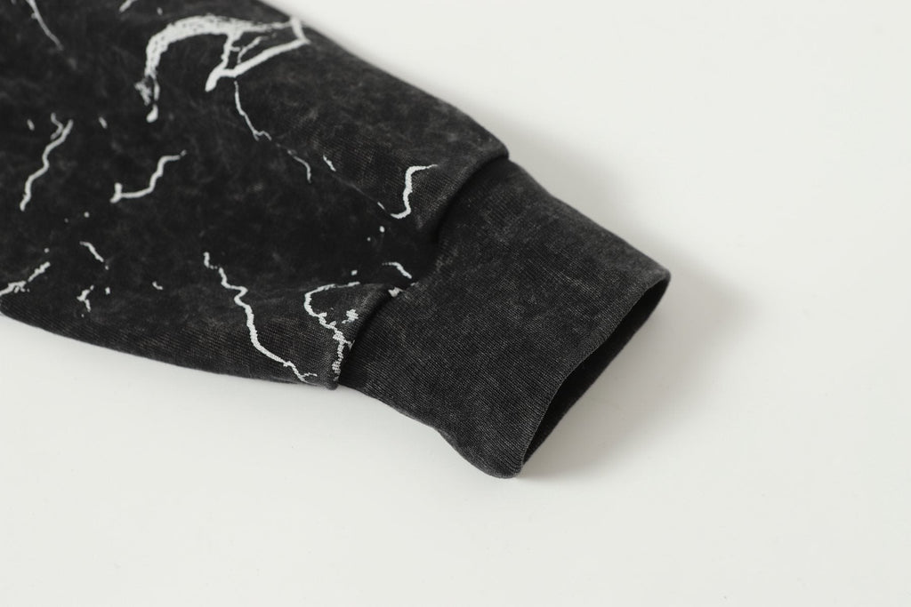 Hellstar Bigger Than Satan Skull Graphic Long-Sleeve T-Shirt — detail