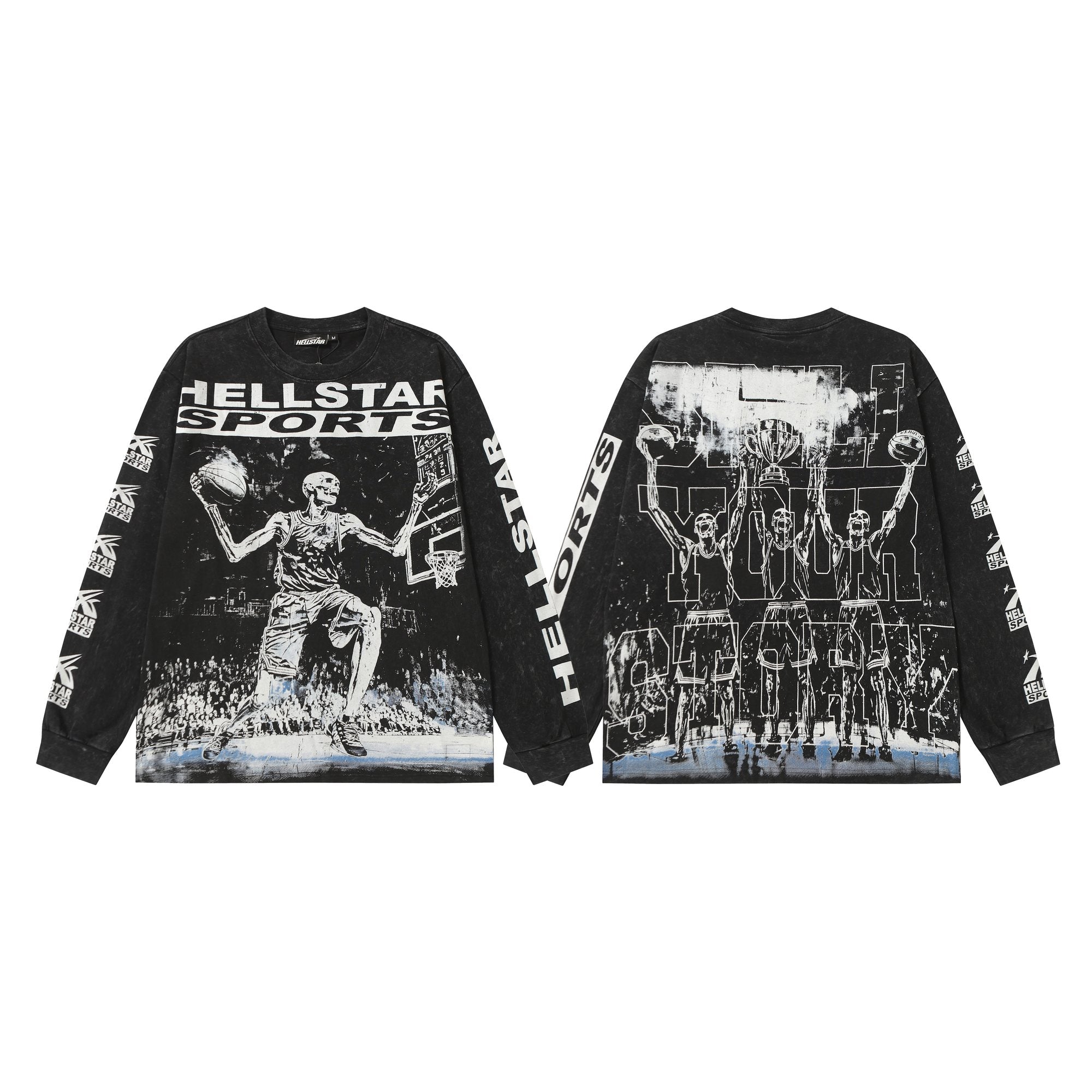 Hellstar Basketball Graphic Long-Sleeve T-Shirt — hero