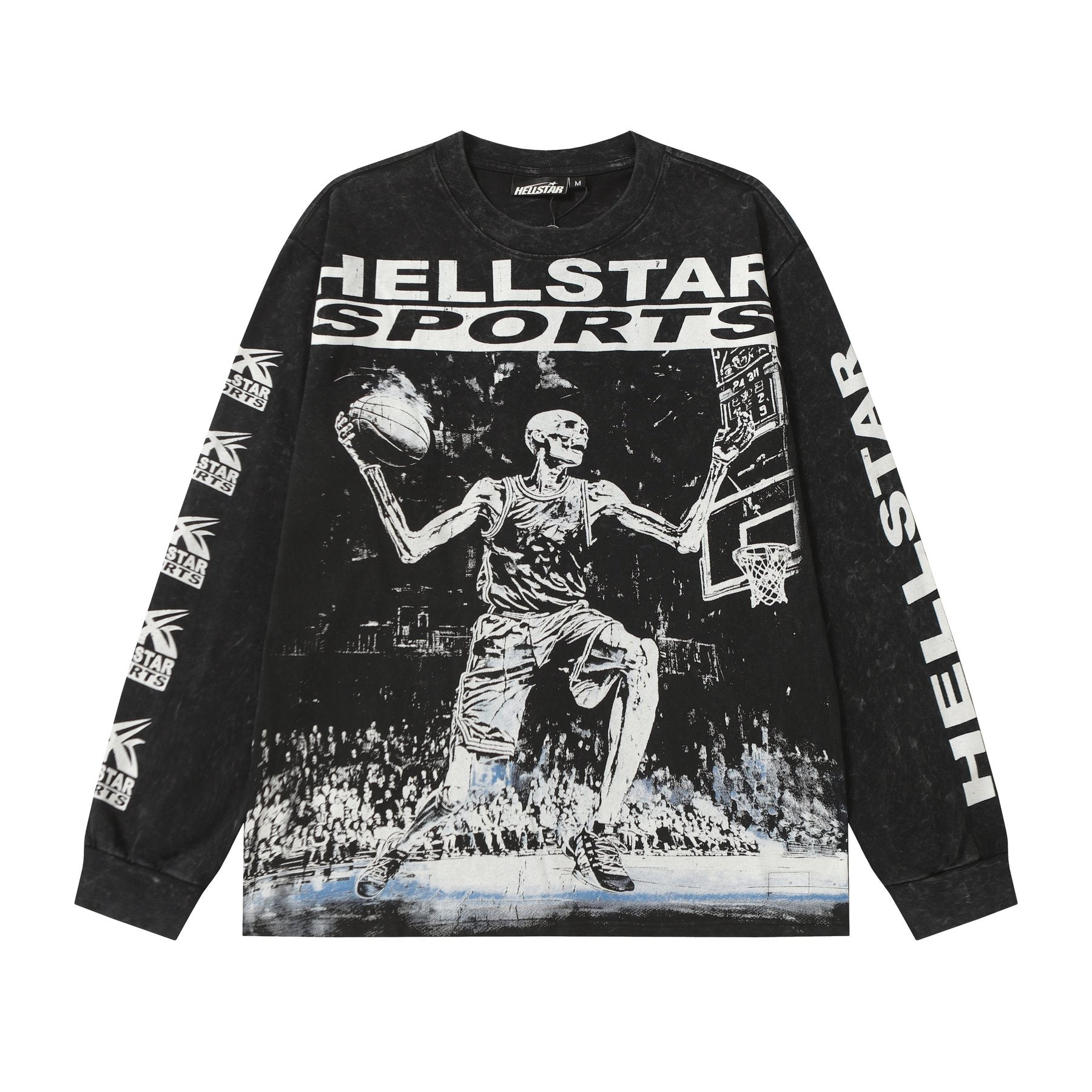 Hellstar Basketball Graphic Long-Sleeve T-Shirt — front