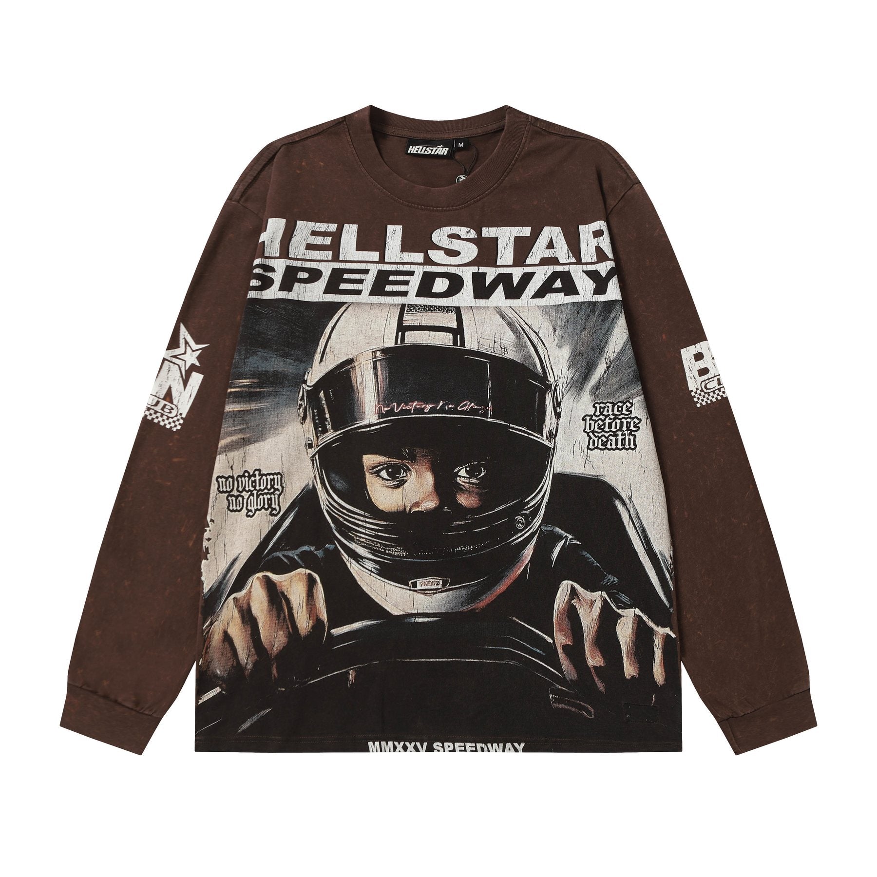 Hellstar Speedway Graphic Long-Sleeve T-Shirt — front