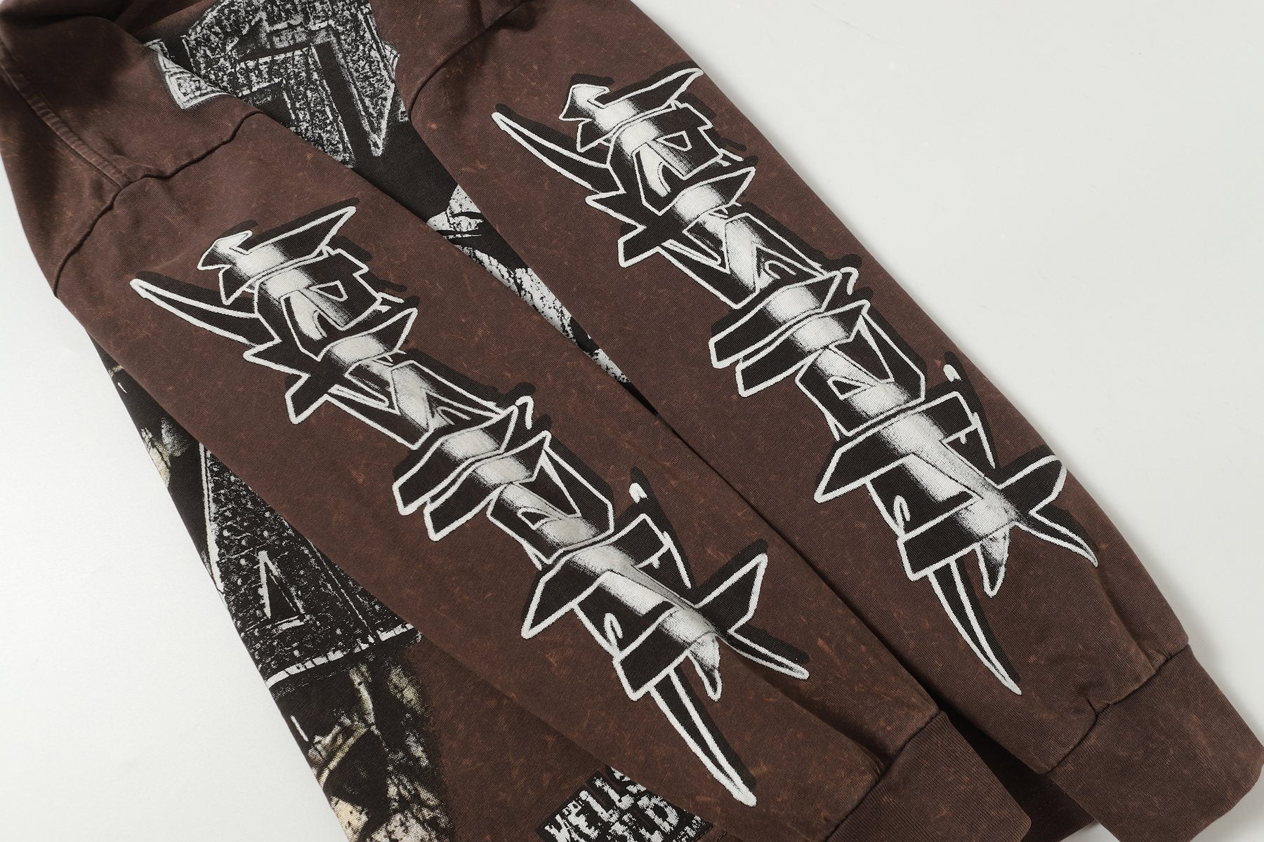 Hellstar Talk Less Do More Graphic Long-Sleeve T-Shirt — detail