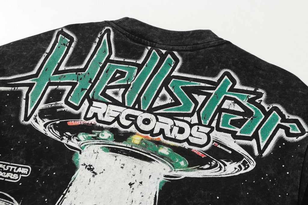 Hellstar UFO Graphic Long-Sleeve T-Shirt — detail