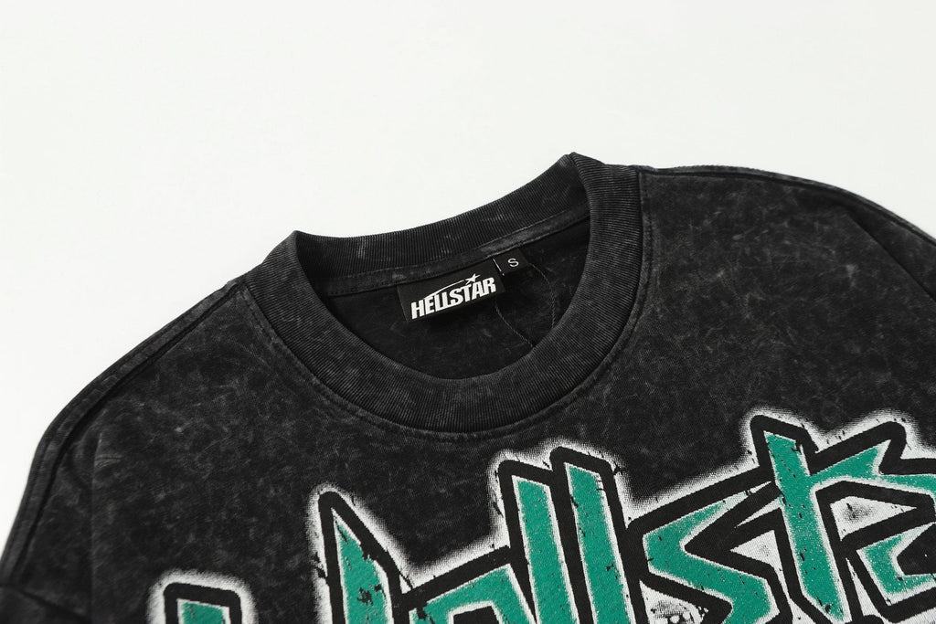 Hellstar UFO Graphic Long-Sleeve T-Shirt — detail