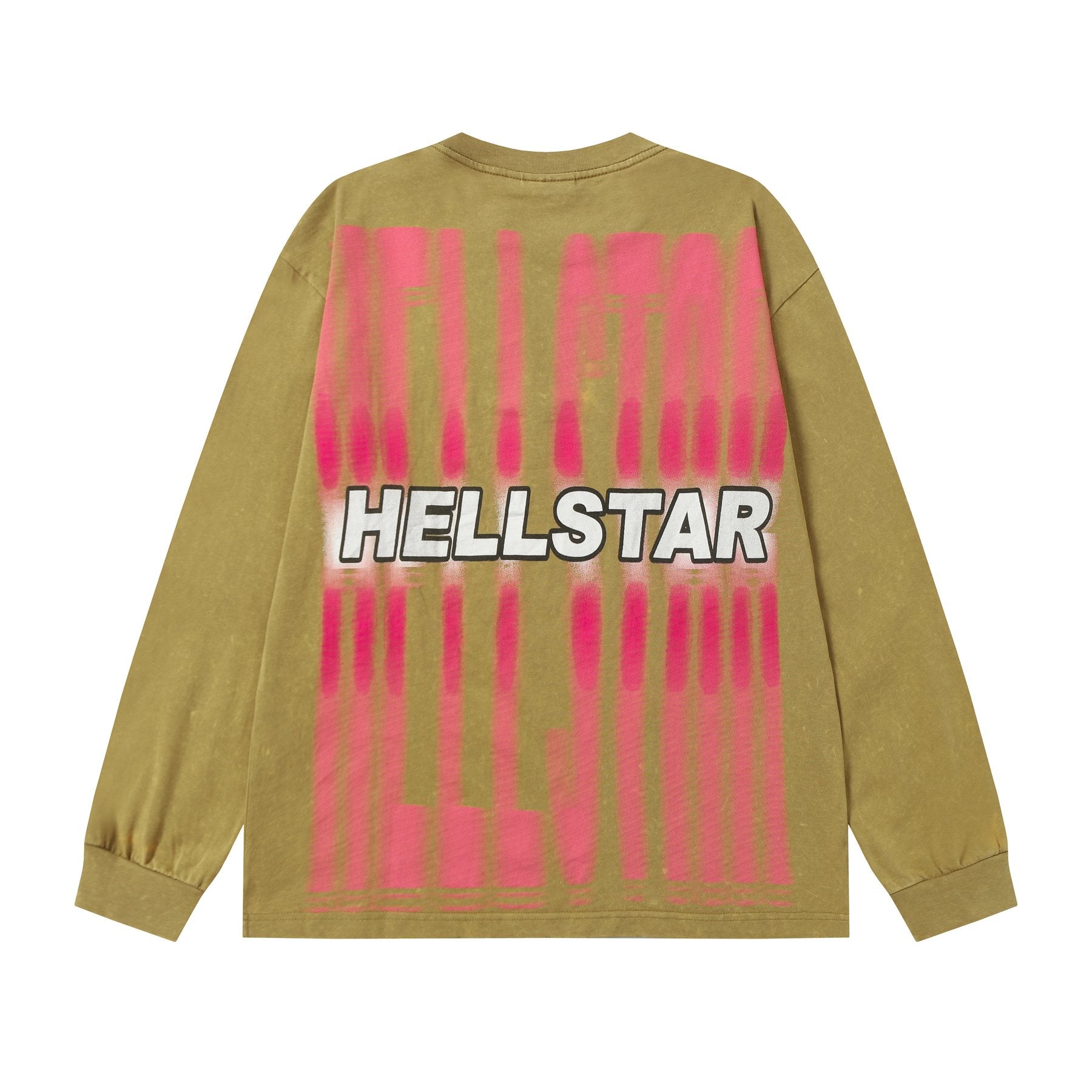 Hellstar Face Graphic Long-Sleeve T-Shirt — back