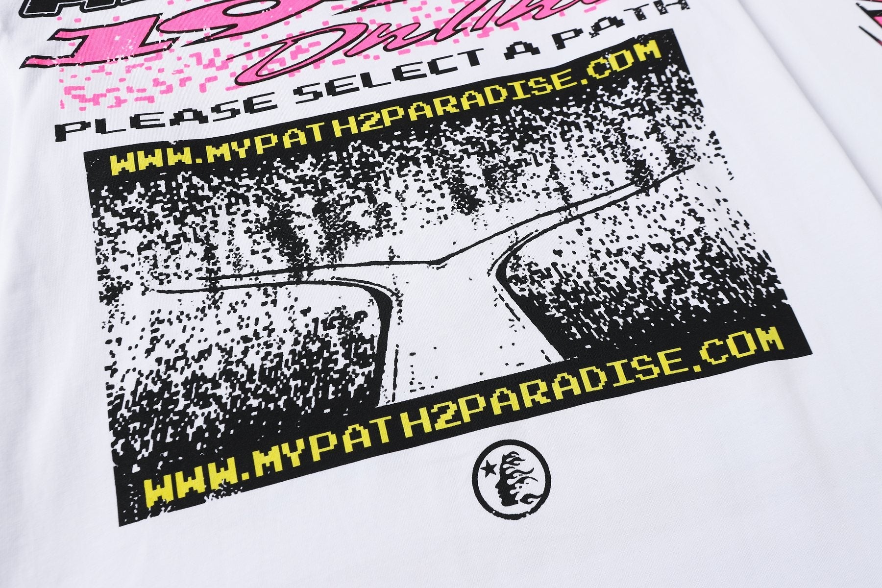 Hellstar Path to Paradise Long-Sleeve Graphic T-Shirt — detail