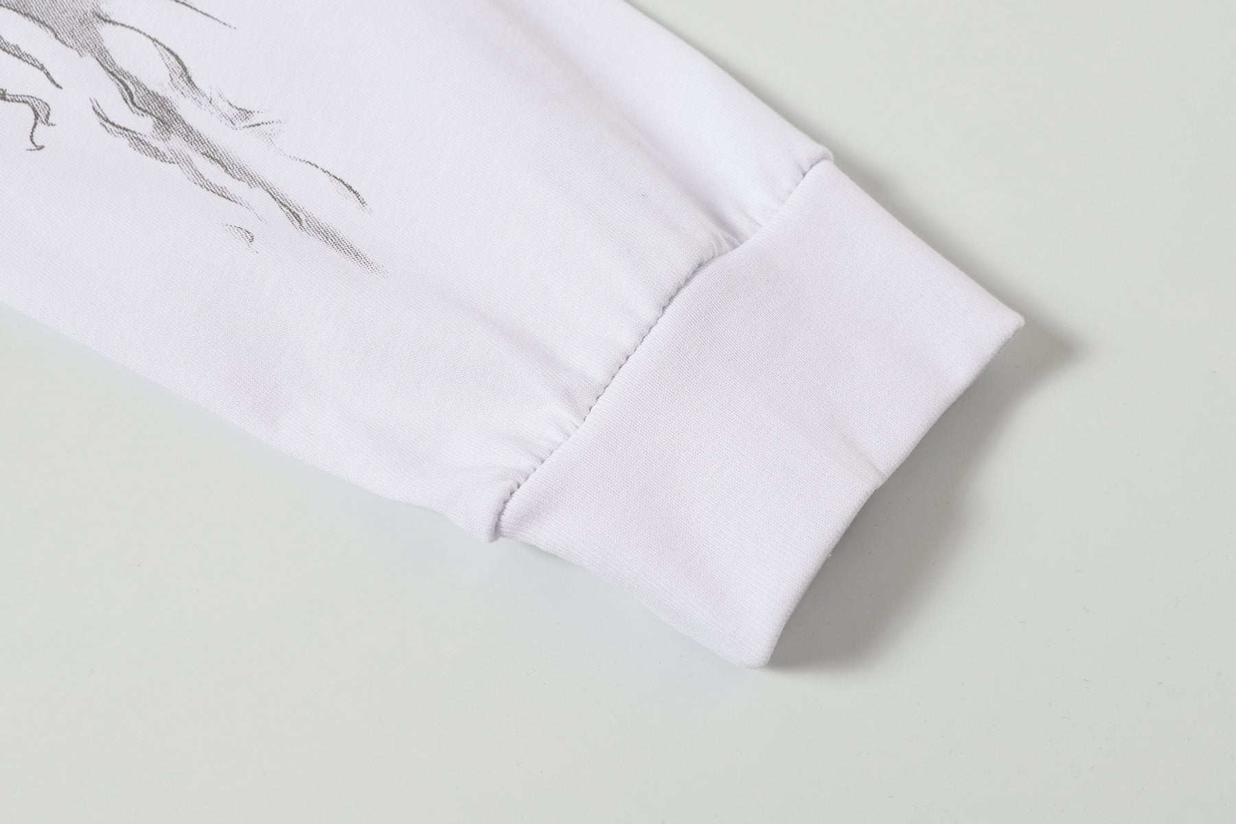 Hellstar White Graphic Long-Sleeve T-Shirt — detail