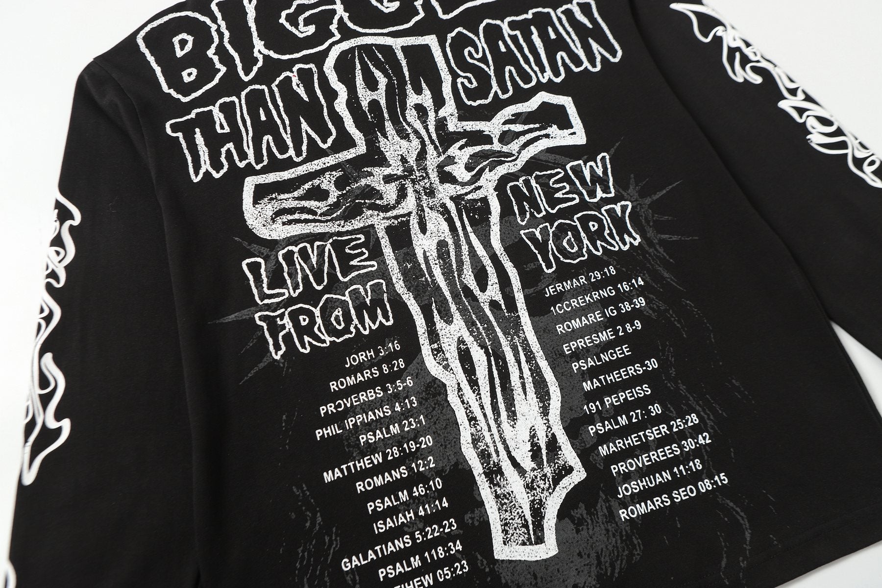 Hellstar Graphic Long-Sleeve T-Shirt — detail