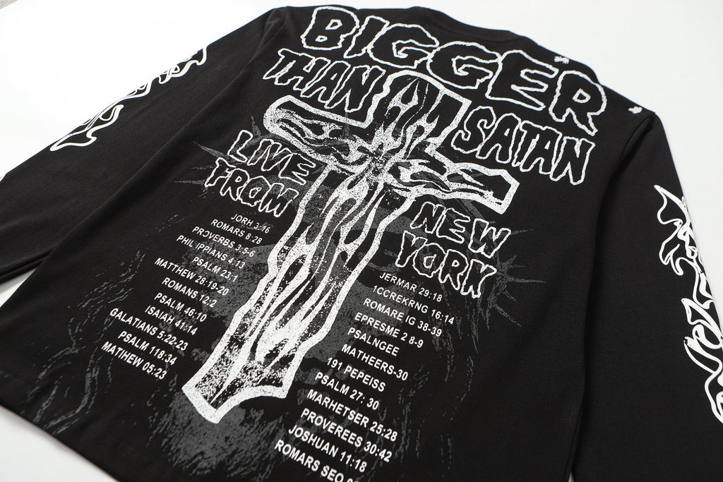 Hellstar Graphic Long-Sleeve T-Shirt — detail