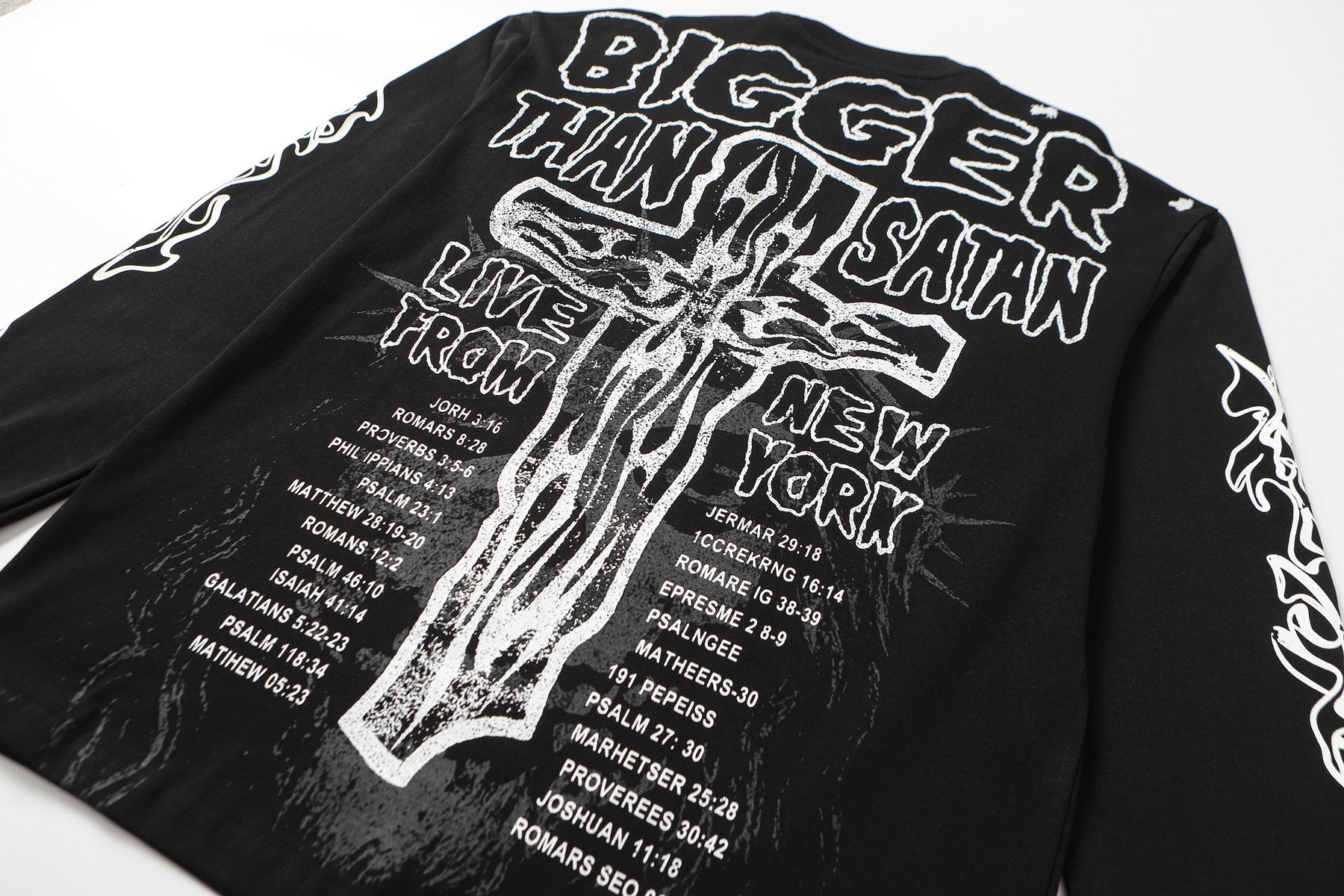 Hellstar Graphic Long-Sleeve T-Shirt — detail