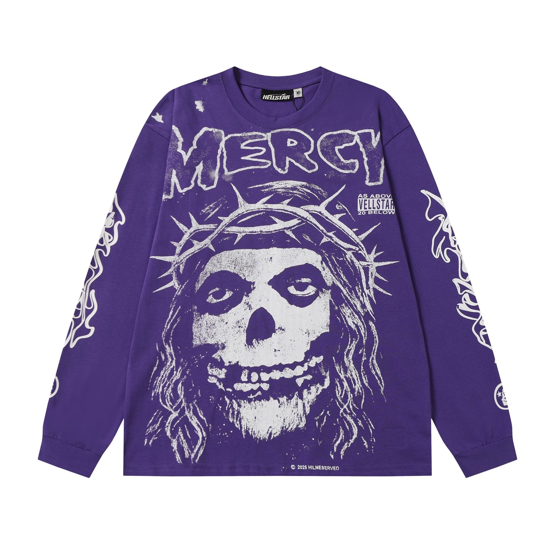 Hellstar Graphic Long-Sleeve T-Shirt — front