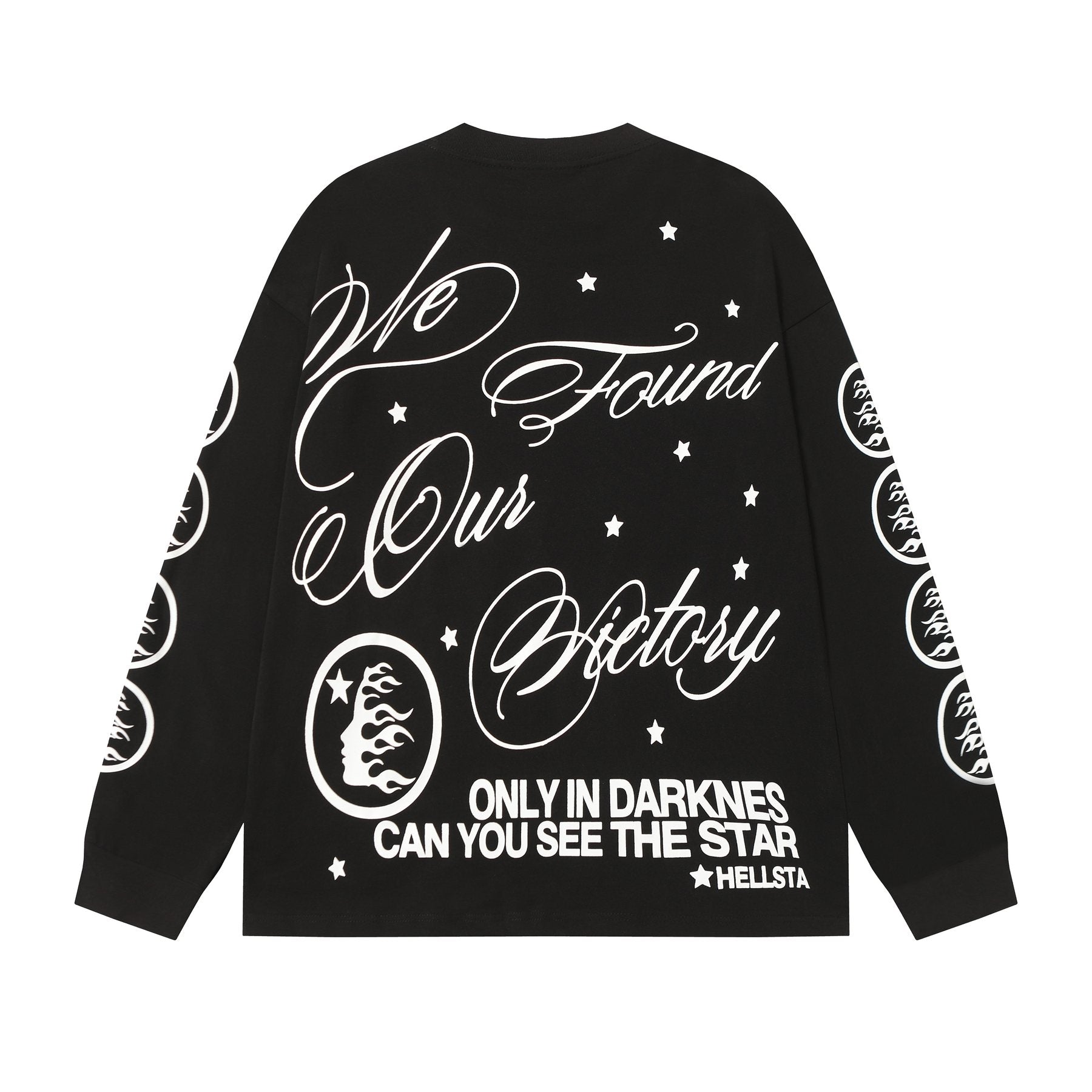 Hellstar Angel Starburst Long-Sleeve T-Shirt — back