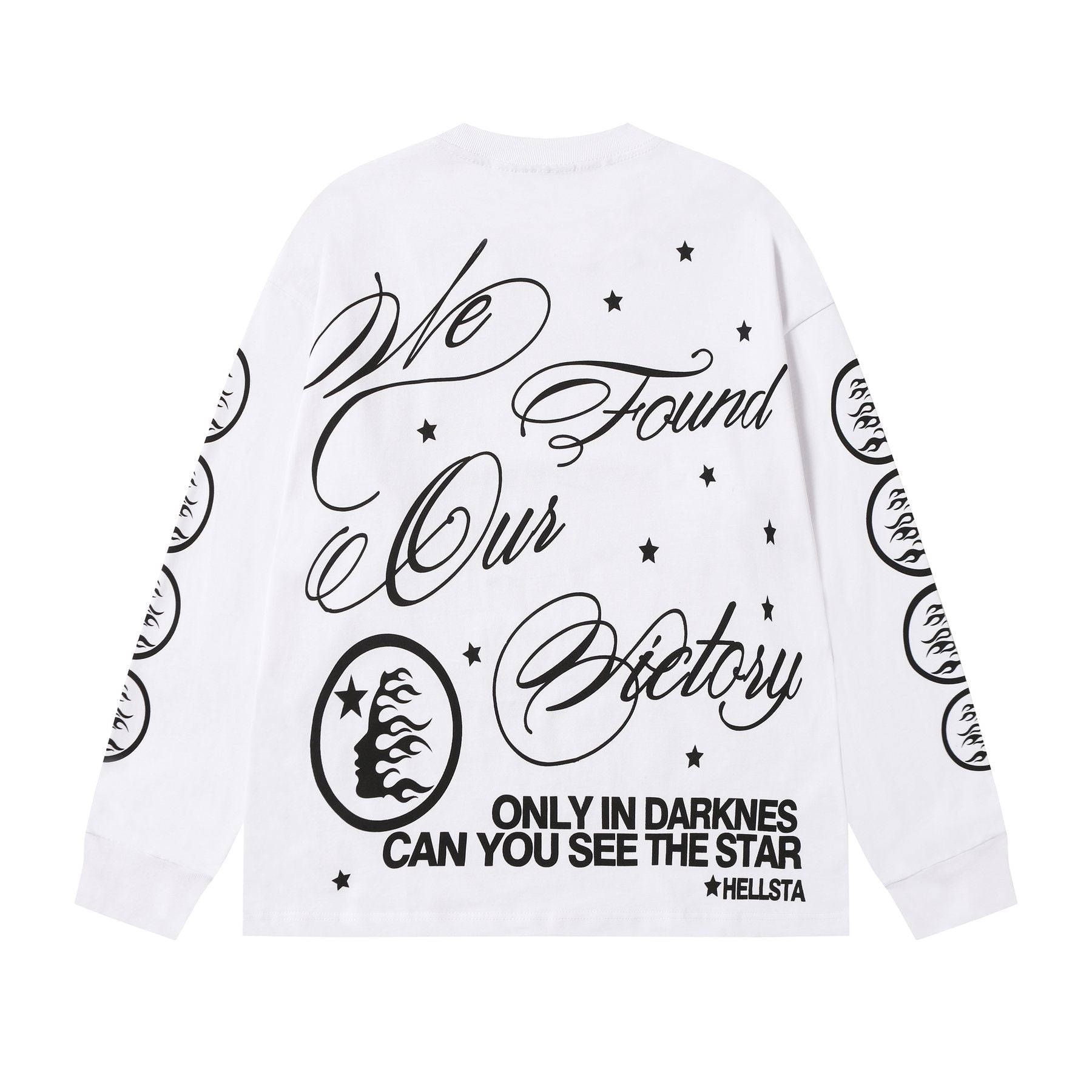 Hellstar Angel Starburst Long-Sleeve T-Shirt — back