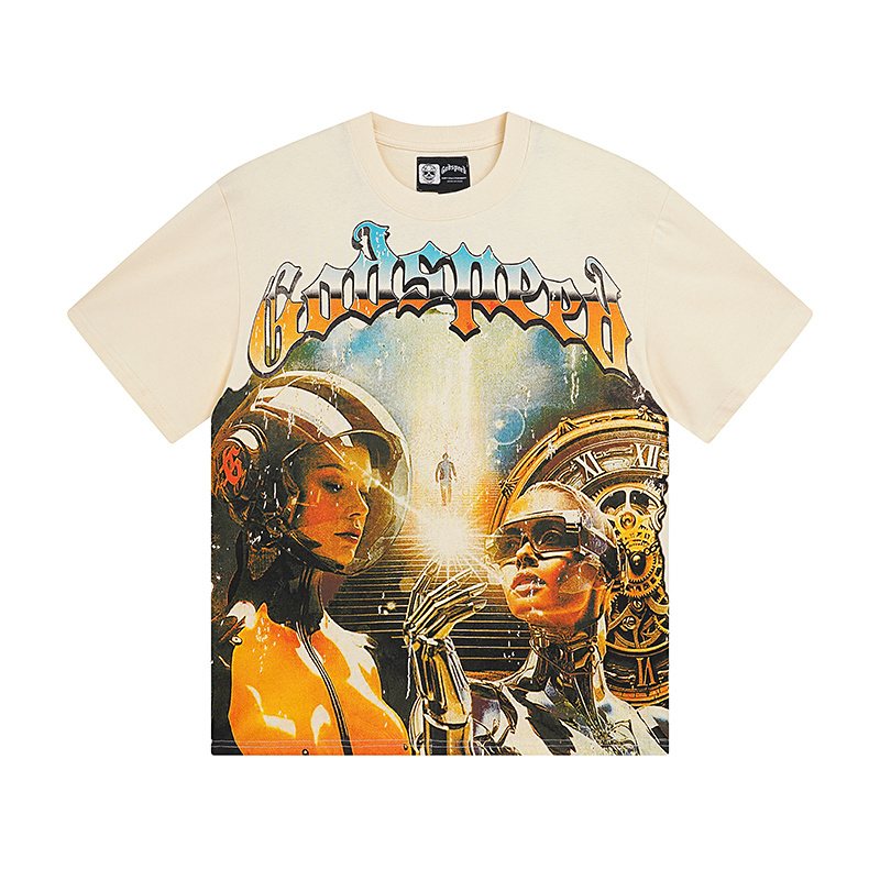 Godspeed Out of Many One Graphic T-Shirt — front