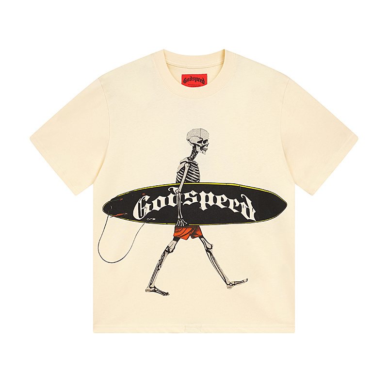Godspeed Skeleton Graphic T-Shirt — hero