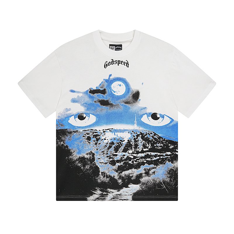 Godspeed Paisley Back Graphic T-Shirt — hero