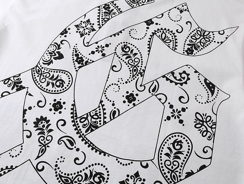 Godspeed Paisley Back Graphic T-Shirt — detail