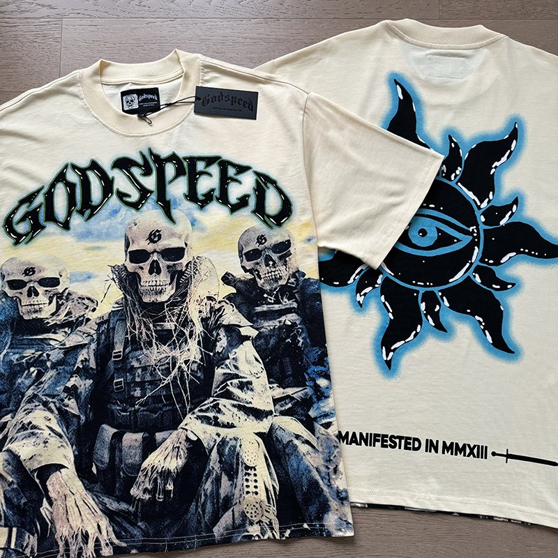Godspeed Rock Street Graphic T-Shirt — comparison