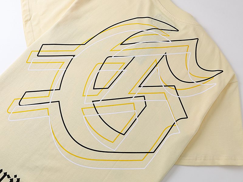 Godspeed Astronaut Pyramid Graphic T-Shirt — detail