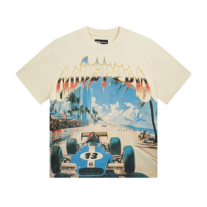 Godspeed E Pluribus Unum Racing Graphic T-Shirt — hero