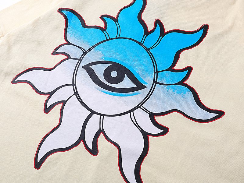 Godspeed Racing Car Graphic T-Shirt — detail