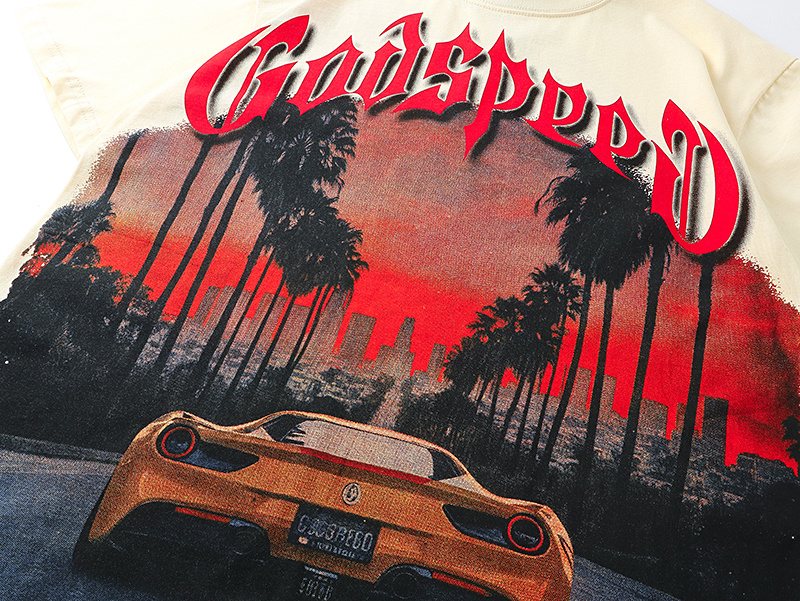 Godspeed Rock Graphic T-Shirt — detail