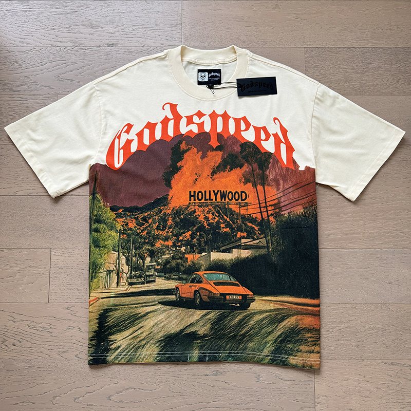 Godspeed Hollywood Graphic T-Shirt — front