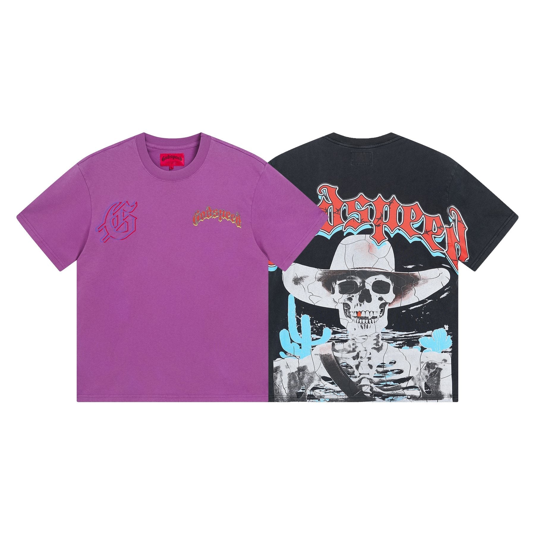 Godspeed Washed Rock Graphic T-Shirt — comparison