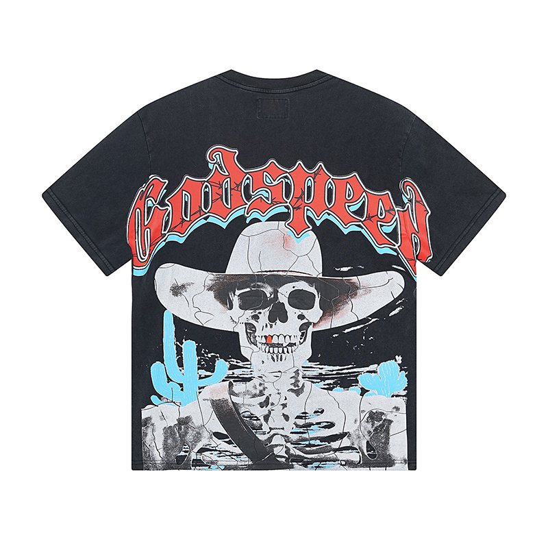 Godspeed Washed Rock Graphic T-Shirt — back
