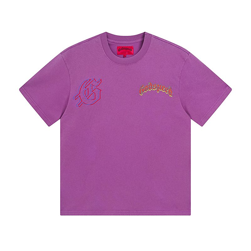 Godspeed Washed Rock Graphic T-Shirt — front