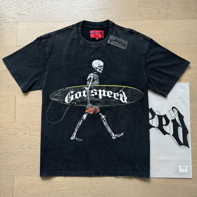Godspeed Skeleton G Graphic T-Shirt — context
