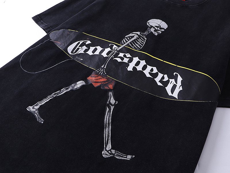 Godspeed Skeleton G Graphic T-Shirt — detail